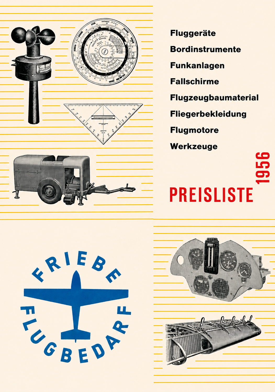 FRIEBE Preisliste 1956